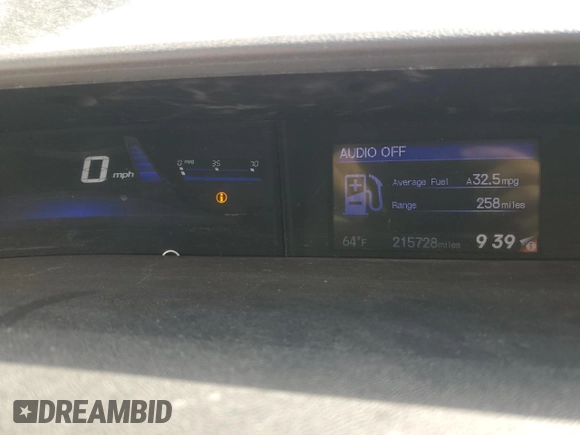 2015 Honda Civic Sedan LX with VIN 19XFB2F51FE057956, listed as a Copart auction lot 49151465 with 215,728 mi miles and Salvage Title. Bid and sale history available at carsss.com. Image 9.