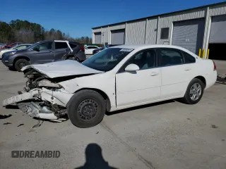 2006 Chevrolet Impala LS z VIN 2G1WB58K069224786, wystawiony jako Copart lot #46995855 z przebiegiem 135 717 mil mil oraz Szkoda całkowita • Salvage title. Historia ofert i sprzedaży dostępna na DreamBid. Obrazek 1.