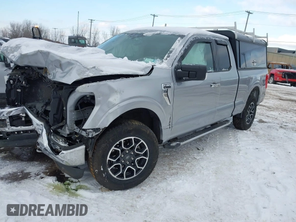 2021 Ford F-150 XL with VIN 1FTFX1E54MFC43510, listed as a IAAI auction lot 41251459 with 15,391 mi miles and . Bid and sale history available at DreamBid. Image 17.