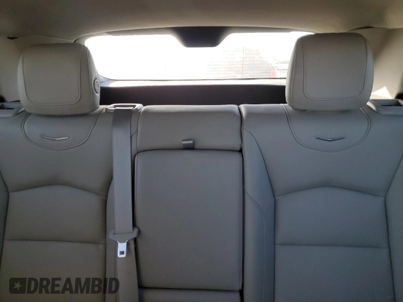2023 Cadillac XT4 AWD Luxury with VIN 1GYFZBR42PF107893, listed as a Copart auction lot 74989124 with 9,579 mi miles and Salvage Title. Bid and sale history available at carsss.com. Image 10.