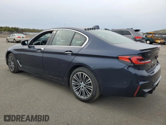 2018 BMW 5 Series 530i xDrive with VIN WBAJA7C51JWC74971, listed as a Copart auction lot 51348035 with 161,737 mi miles and Clean Title. Bid and sale history available at DreamBid. Image 2.