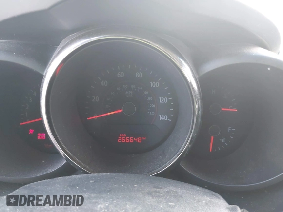 2010 Kia Soul + with VIN KNDJT2A22A7148571, listed as a IAAI auction lot 41354656 with 266,648 mi miles and . Bid and sale history available at DreamBid. Image 7.
