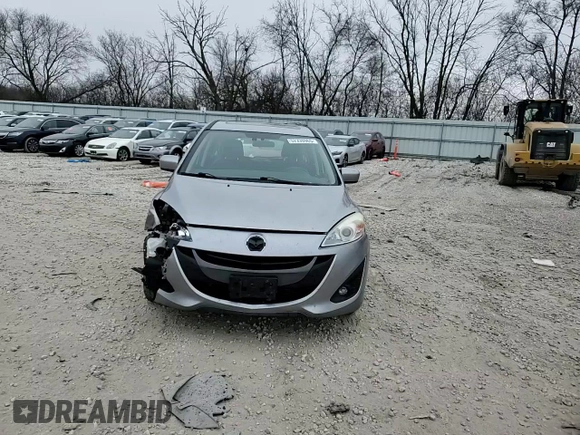 2012 Mazda Mazda5 Grand Touring with VIN JM1CW2DLXC0107458, listed as a Copart auction lot 52330965 with 164,001 mi miles and Non Repairable. Bid and sale history available at carsss.com. Image 14.