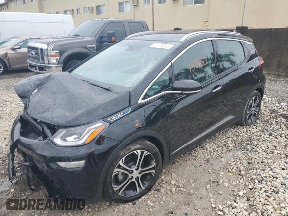 2020 Chevrolet Bolt EV Premier with VIN 1G1FZ6S08L4117945, listed as a Copart auction lot 72773852 with 13,820 mi miles. Bid and sale history available at carsss.com. Image 1.