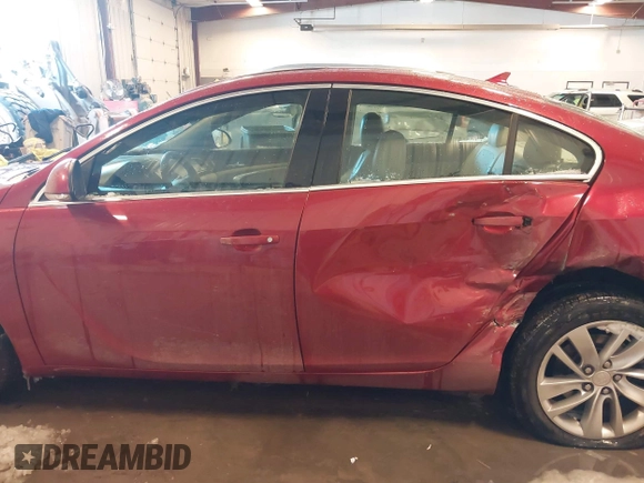 2014 Buick Regal with VIN 2G4GK5EX1E9309321, listed as a IAAI auction lot 41632909 with 108,459 mi miles and . Bid and sale history available at DreamBid. Image 14.