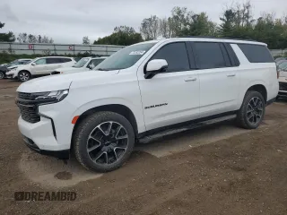 2022 Chevrolet Suburban RST with VIN 1GNSKEKD0NR227148, listed as a Copart auction lot 73282254 with 48,160 mi miles and Salvage title. Bid and sale history available at DreamBid. Image 1.