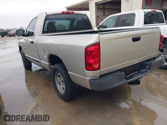2008 Dodge 1500 ST with VIN 1D7HA16K58J241840, listed as a IAAI auction lot 41428791 with Not Provided miles and . Bid and sale history available at DreamBid. Image 3.