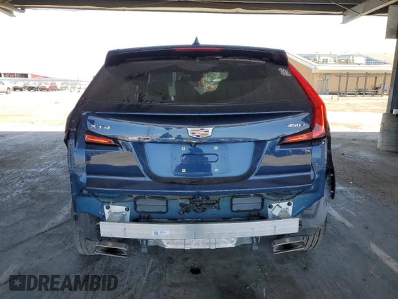 2022 Cadillac XT4 FWD Luxury с VIN 1GYAZAR40NF120224, выставлен на аукционе Copart как лот 61100285 с пробегом 35 260 миль миль и Списание • Salvage title. История ставок и продаж доступна на DreamBid. Изображение 6.
