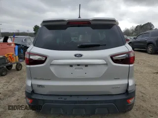 2020 Ford EcoSport SES z VIN MAJ6S3JL1LC368582, wystawiony jako Copart lot #45198694 z przebiegiem 53 863 mil mil oraz Szkody całkowita. Historia ofert i sprzedaży dostępna na DreamBid. Obrazek 6.