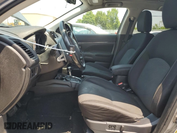 2015 Mitsubishi Outlander SE with VIN 4A4AR4AU2FE011699, listed as a Copart auction lot 60509945 with 141,192 mi miles and Salvage title. Bid and sale history available at DreamBid. Image 7.