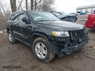 2014 Jeep Grand Cherokee Laredo with VIN 1C4RJFAG8EC126776, listed as a IAAI auction lot 41426826 with 153,108 mi miles. Bid and sale history available at carsss.com. Image 1.