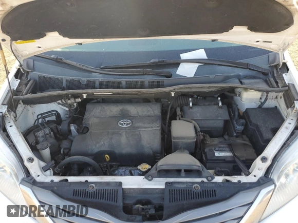 2012 Toyota Sienna XLE AAS with VIN 5TDYK3DC9CS197755, listed as a Copart auction lot 52903235 with 146,440 mi miles and Salvage Title. Bid and sale history available at carsss.com. Image 12.