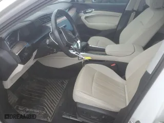 2019 Audi e-tron Premium Plus with VIN WA1LABGE1KB022369, listed as a Copart auction lot 49403325 with 51,511 mi miles and Salvage Title. Bid and sale history available at carsss.com. Image 7.