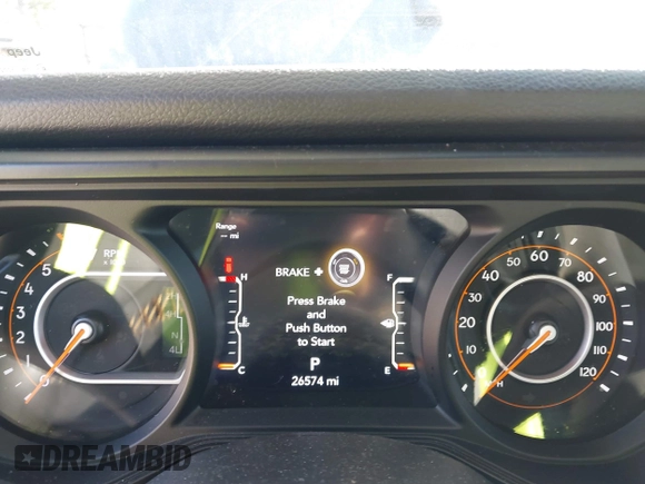 2024 Jeep Wrangler Willys с VIN 1C4PJXDNXRW125950, выставлен на аукционе IAAI как лот 41497980 с пробегом 26 574 миль миль и . История ставок и продаж доступна на DreamBid. Изображение 7.