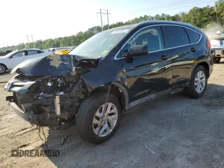 2015 Honda CR-V EX-L with VIN 2HKRM3H70FH506468, listed as a Copart auction lot 52047855 with 194,850 mi miles and Salvage Title. Bid and sale history available at carsss.com. Image 1.