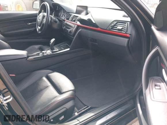 2012 BMW 3 Series 328i with VIN WBA3A5C56CF345904, listed as a IAAI auction lot 41992572 with 136,672 mi miles. Bid and sale history available at carsss.com. Image 5.