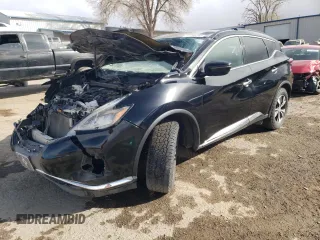 2020 Nissan Murano SV with VIN 5N1AZ2BS3LN143077, listed as a Copart auction lot 47268245 with 143,776 mi miles and Salvage Title. Bid and sale history available at DreamBid. Image 1.