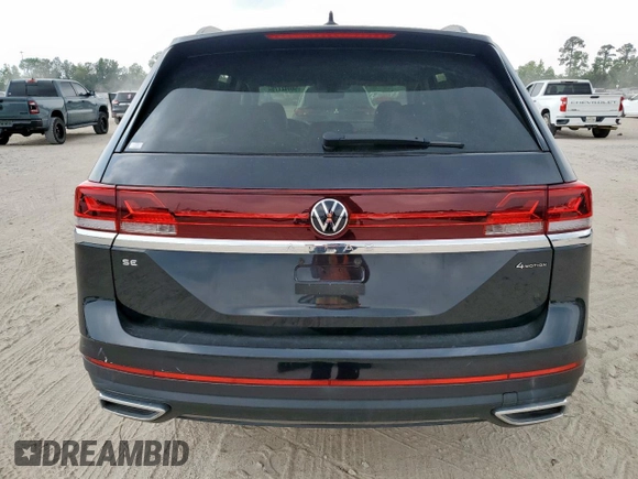 2024 Volkswagen Atlas SE z VIN 1V2LR2CA4RC580463, wystawiony jako Copart lot #58002775 z przebiegiem 300 mil mil oraz Szkoda całkowita • Salvage title. Historia ofert i sprzedaży dostępna na DreamBid. Obrazek 6.