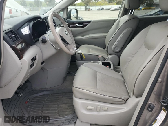2015 Nissan Quest SV z VIN JN8AE2KP2F9132181, wystawiony jako Copart lot #54418385 z przebiegiem 120 163 mil mil oraz Szkoda całkowita • Salvage title. Historia ofert i sprzedaży dostępna na DreamBid. Obrazek 7.