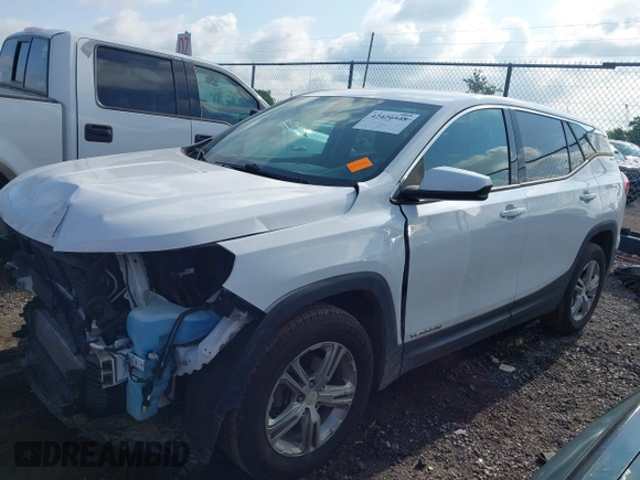 2019 GMC Terrain SLE with VIN 3GKALMEV2KL290050, listed as a IAAI auction lot 42420548 with 58,285 mi miles and . Bid and sale history available at DreamBid. Image 15.