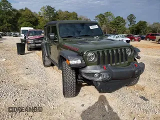 2022 Jeep Wrangler Unlimited Rubicon with VIN 1C4HJXFN1NW176037, listed as a Copart auction lot 44835045 with 36,043 mi miles and Salvage title. Bid and sale history available at DreamBid. Image 12.