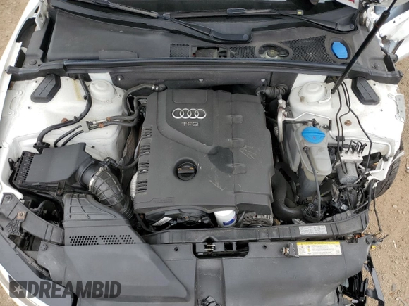 2013 Audi A5 Premium with VIN WAUCFAFR2DA018360, listed as a Copart auction lot 53254795 with Not provided miles and Salvage title. Bid and sale history available at DreamBid. Image 12.
