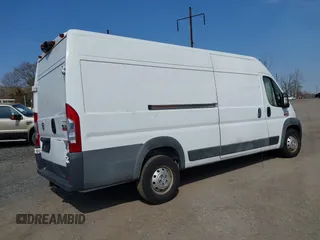 2018 Ram ProMaster Cargo with VIN 3C6URVJG1JE152160, listed as a IAAI auction lot 41758214 with 91,856 mi miles. Bid and sale history available at carsss.com. Image 4.
