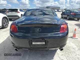 2005 Lexus SC 430 with VIN JTHFN48Y350061412, listed as a Copart auction lot 77746784 with 33,778 mi miles and Non Repairable. Bid and sale history available at DreamBid. Image 6.