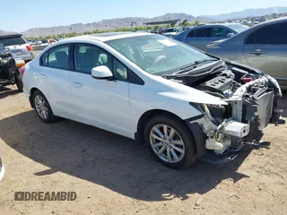 2012 Honda Civic EX with VIN 19XFB2F8XCE041230, listed as a IAAI auction lot 42142714 with 118,382 mi miles and . Bid and sale history available at DreamBid. Image 1.