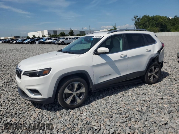 2019 Jeep Cherokee Limited z VIN 1C4PJLDB6KD248628, wystawiony jako Copart lot #64121105 z przebiegiem 129 019 mil mil oraz Nie do naprawy • Non repairable. Historia ofert i sprzedaży dostępna na DreamBid. Obrazek 1.