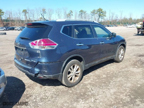 2016 Nissan Rogue SV with VIN 5N1AT2MV1GC896049, listed as a IAAI auction lot 41832355 with 141,122 mi miles. Bid and sale history available at carsss.com. Image 4.
