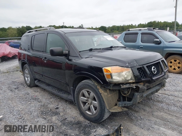 2013 Nissan Armada SL z VIN 5N1BA0ND5DN604195, wystawiony jako IAAI lot #40320310 z przebiegiem 167 415 mil mil oraz . Historia ofert i sprzedaży dostępna na DreamBid. Obrazek 1.