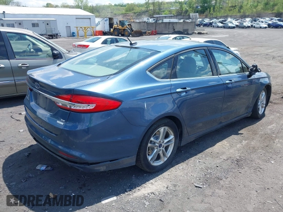 2018 Ford Fusion SE with VIN 3FA6P0HD2JR222690, listed as a IAAI auction lot 42172153 with 132,980 mi miles and . Bid and sale history available at DreamBid. Image 4.