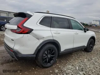 2024 Honda CR-V Hybrid Sport with VIN 7FARS6H59RE016642, listed as a Copart auction lot 47864825 with 105,353 mi miles and Salvage Title. Bid and sale history available at carsss.com. Image 3.