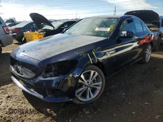 2019 Mercedes-Benz C 300 with VIN 55SWF8EBXKU285584, listed as a Copart auction lot 79055394 with 74,180 mi miles and Salvage Title. Bid and sale history available at DreamBid. Image 1.