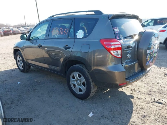 2011 Toyota RAV4 with VIN 2T3BF4DVXBW130872, listed as a IAAI auction lot 41757637 with 166,776 mi miles. Bid and sale history available at carsss.com. Image 3.
