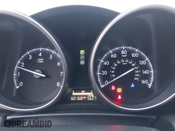 2012 Mazda 3 S Touring with VIN JM1BL1L67C1580836, listed as a IAAI auction lot 41079626 with 60,168 mi miles and . Bid and sale history available at DreamBid. Image 7.