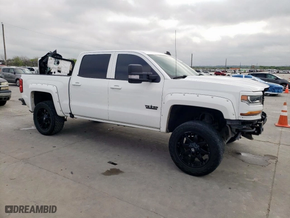 2018 Chevrolet Silverado 1500 LT with VIN 3GCPCREC9JG590094, listed as a Copart auction lot 49334045 with 119,101 mi miles and Salvage Title. Bid and sale history available at carsss.com. Image 4.