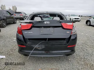 2015 Kia Optima LX with VIN 5XXGM4A74FG431423, listed as a Copart auction lot 59983165 with 168,730 mi miles and Salvage title. Bid and sale history available at DreamBid. Image 6.