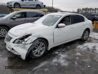 2011 Infiniti G25 x with VIN JN1DV6AR9BM451848, listed as a Copart auction lot 85869974 with Not Provided miles and Salvage Title. Bid and sale history available at DreamBid. Image 1.