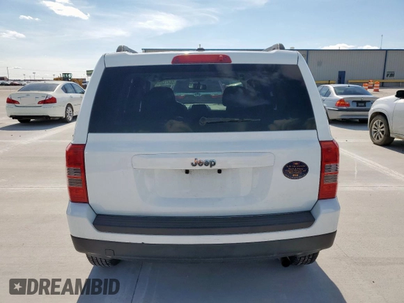 2017 Jeep Patriot Sport with VIN 1C4NJPBA6HD148711, listed as a Copart auction lot 58471205 with 85,918 mi miles and Salvage title. Bid and sale history available at DreamBid. Image 6.