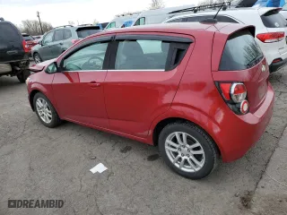 2015 Chevrolet Sonic LT with VIN 1G1JC6SG2F4211316, listed as a Copart auction lot 48763245 with 98,383 mi miles and Clean Title. Bid and sale history available at carsss.com. Image 2.