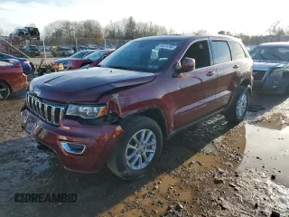2022 Jeep Grand Cherokee WK Laredo X with VIN 1C4RJFAGXNC139934, listed as a Copart auction lot 81574764 with 43,783 mi miles and Salvage Title. Bid and sale history available at carsss.com. Image 1.