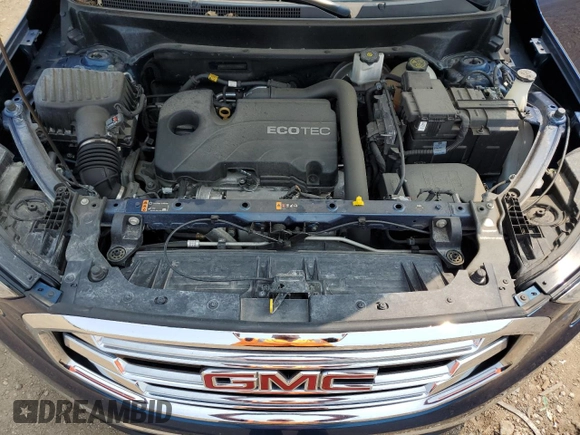 2020 GMC Terrain SLT with VIN 3GKALVEV1LL130586, listed as a Copart auction lot 59215235 with 61,039 mi miles and Salvage title. Bid and sale history available at DreamBid. Image 12.
