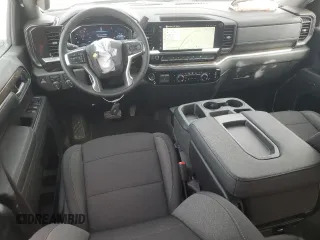 2025 Chevrolet Silverado 1500 LT with VIN 1GCPKKEK4SZ100423, listed as a Copart auction lot 49701795 with 4,134 mi miles and Salvage Title. Bid and sale history available at DreamBid. Image 8.
