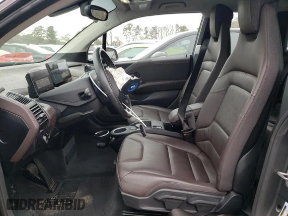2019 BMW i3 with VIN WBY8P2C56K7D57387, listed as a Copart auction lot 86383904 with 18,783 mi miles and Salvage Title. Bid and sale history available at carsss.com. Image 7.