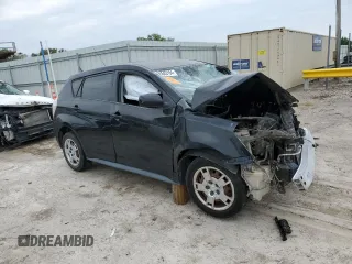2009 Pontiac Vibe w/1SB with VIN 5Y2SP67059Z427437, listed as a Copart auction lot 66543194 with Not Provided miles and Salvage Title. Bid and sale history available at carsss.com. Image 4.