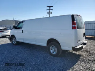 2021 Chevrolet Express Cargo with VIN 1GCWGBFP9M1229797, listed as a Copart auction lot 49795425 with 149,058 mi miles and Salvage title. Bid and sale history available at DreamBid. Image 2.