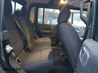 2023 Jeep Gladiator Overland with VIN 1C6HJTFG4PL550551, listed as a Copart auction lot 83576154 with 0 mi miles and Salvage Title. Bid and sale history available at carsss.com. Image 10.