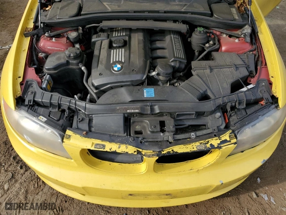 2010 BMW 1 Series 128i with VIN WBAUP7C50AVK77164, listed as a Copart auction lot 78995584 with 126,609 mi miles and Salvage Title. Bid and sale history available at carsss.com. Image 11.